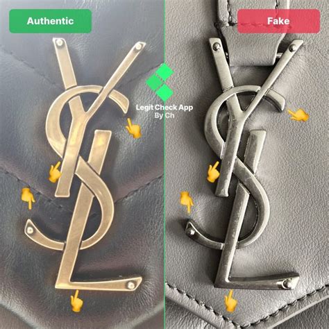 fake ysl logo|ysl lou camera bag authentic.